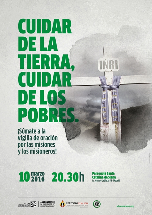 Vigilia de oración por las misiones en la parroquia Santa Catalina de Siena