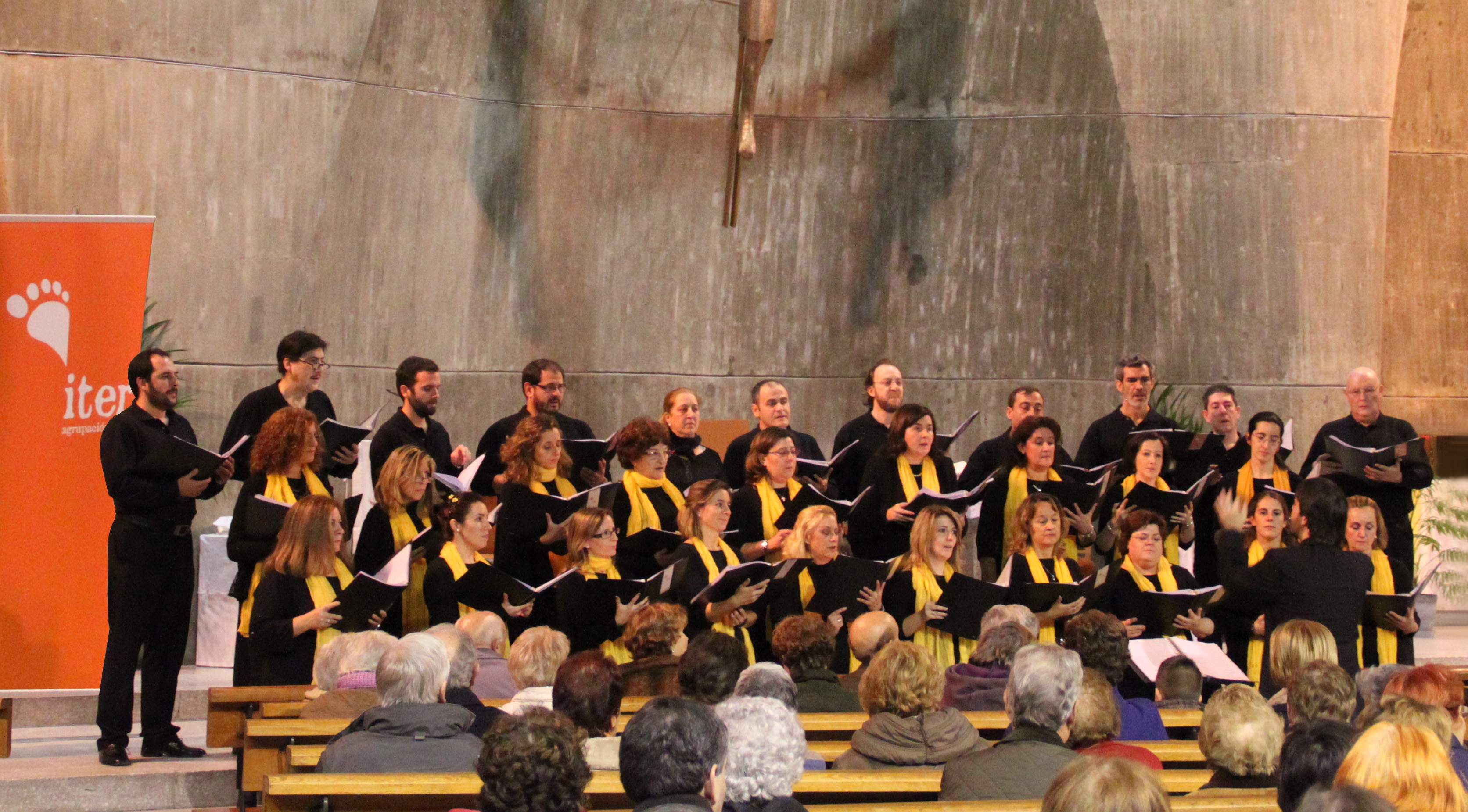 La Agrupación Coral Iter ofrece un concierto en la iglesia de San José y otro en la de la Natividad de Nuestra Señora