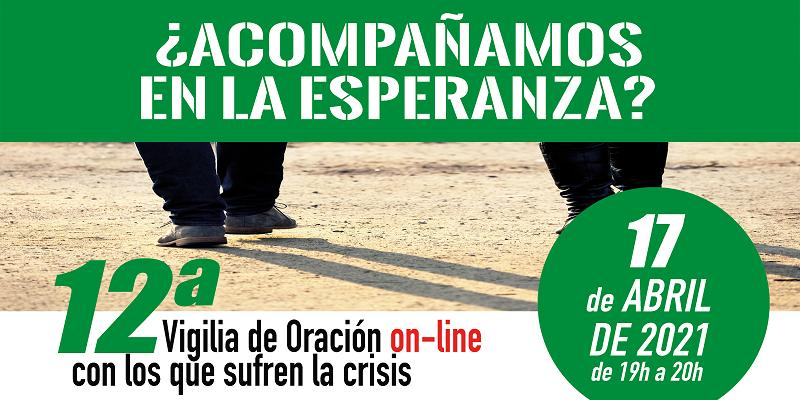 El Arzobispado organiza de manera virtual la XII Vigilia de oración con los que sufren la crisis