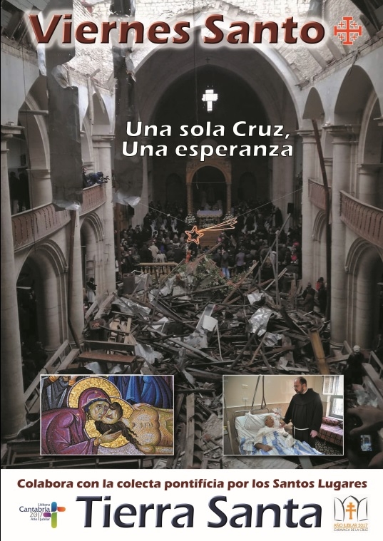 La Comisaría de Tierra Santa invita a colaborar con los Santos Lugares