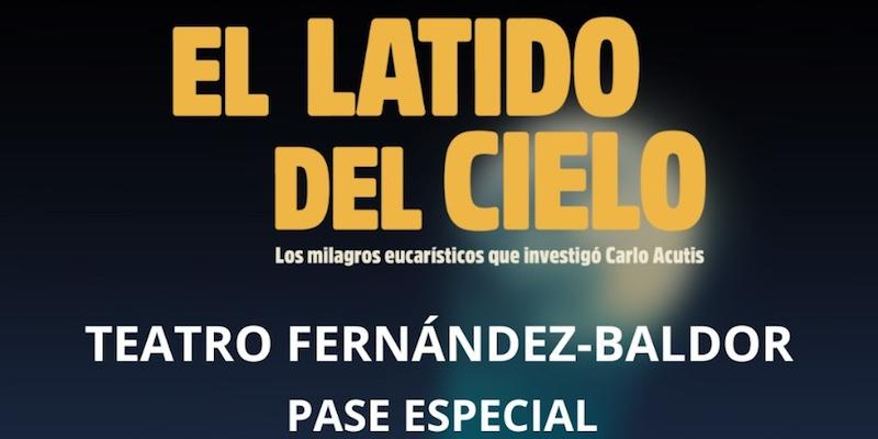 El teatro Fernández-Baldor de Torrelodones acoge un pase especial de 'El latido del cielo', sobre Carlo Acutis