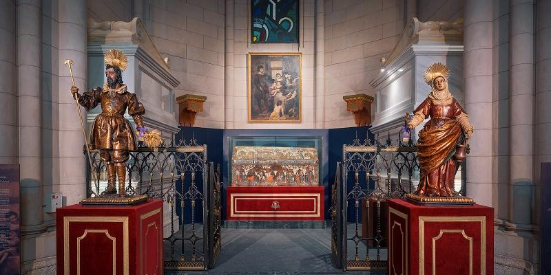 Así luce la capilla dedicada a san Isidro en la catedral