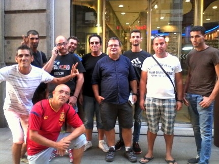 El centro de atención a personas sin hogar CEDIA visita la Fundación Telefónica