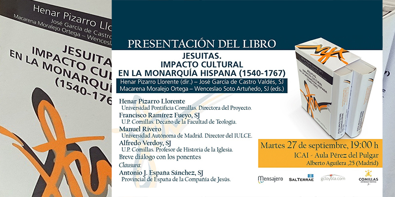 Comillas acoge el acto de presentación del libro 'Jesuitas. Impacto cultural en la Monarquía Hispana'