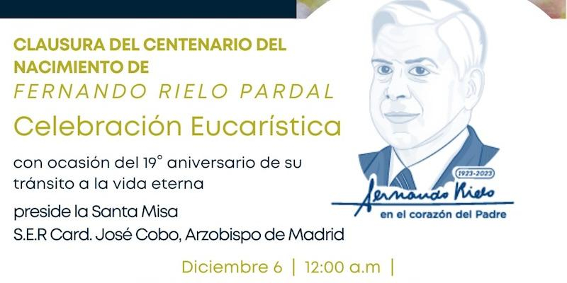 El cardenal José Cobo celebra la Misa de clausura del centenario del nacimiento de Fernando Rielo Pardal
