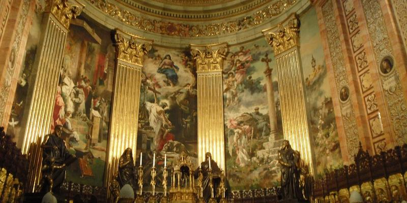 El padre Juan Ramón Mateo predica en San Francisco el Grande el triduo en honor a san Francisco de Asís