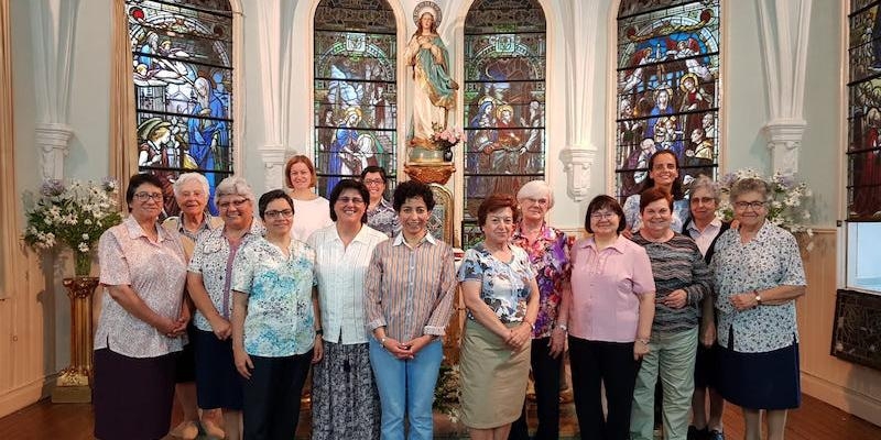 Monseñor José Ignacio Munilla celebra la Eucaristía de apertura del XXI capítulo general de las Catequistas Sopeña