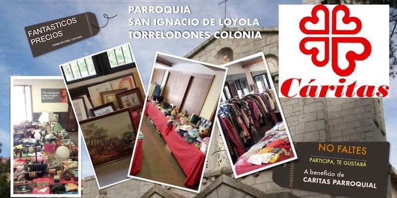 San Ignacio de Loyola de Torrelodones organiza un rastrillo a favor de Cáritas parroquial