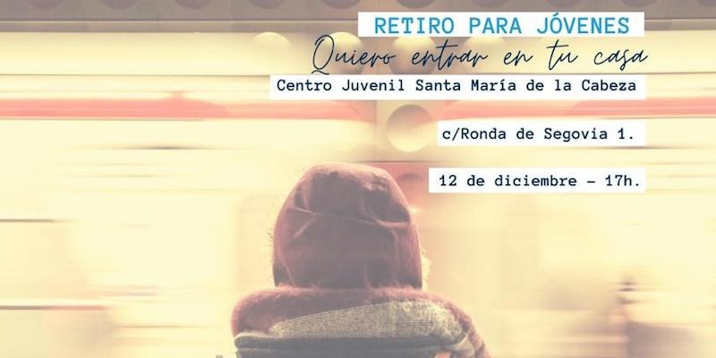 El Centro Juvenil Santa María de la Cabeza acoge el retiro de diciembre para jóvenes organizado por Pastoral Vocacional