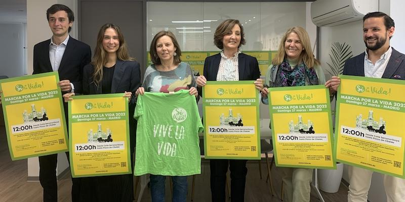 La Plataforma Sí a la Vida celebra este domingo el Día Internacional de la Vida con la Marcha por la Vida en Madrid