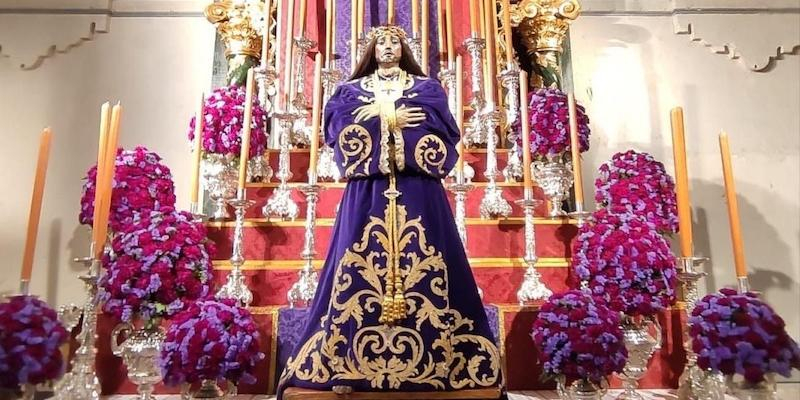 La Hermandad de Jesús El Pobre prepara la fiesta de su titular con un quinario marcado por la pandemia