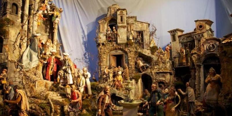 La Iglesia del monasterio de las Descalzas Reales abre al público un belén instalado por Patrimonio