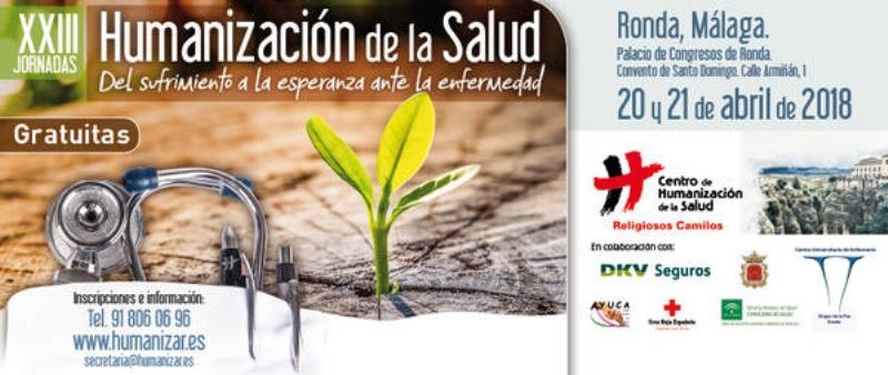 'Del sufrimiento a la esperanza ante la enfermedad', lema de las XXIII jornadas nacionales de Humanización de la Salud
