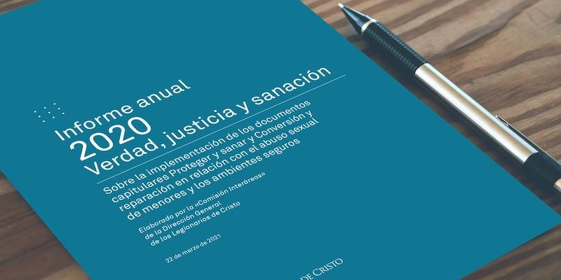 Los Legionarios de Cristo rinden cuentas en su Informe anual 2020 'Verdad, justicia y sanación'