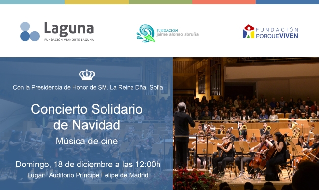 Concierto solidario de Navidad a beneficio de la Fundación Vianorte-Laguna