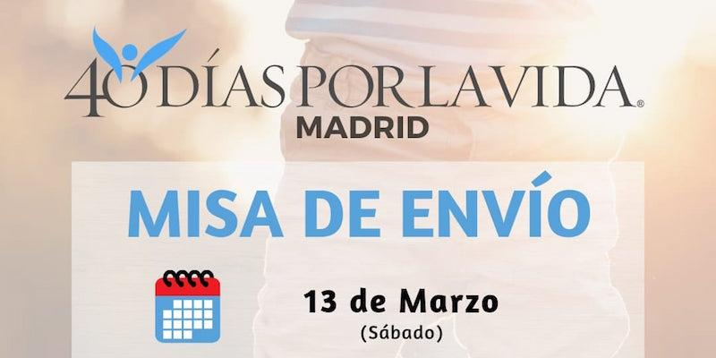 Santísimo Cristo de la Victoria acoge este sábado la Misa de inicio de la campaña '40 días por la vida Madrid'