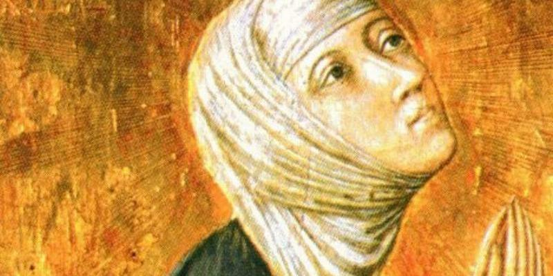 Las Hermanitas del Cordero honran a santa Catalina de Siena en la capilla del Obispo