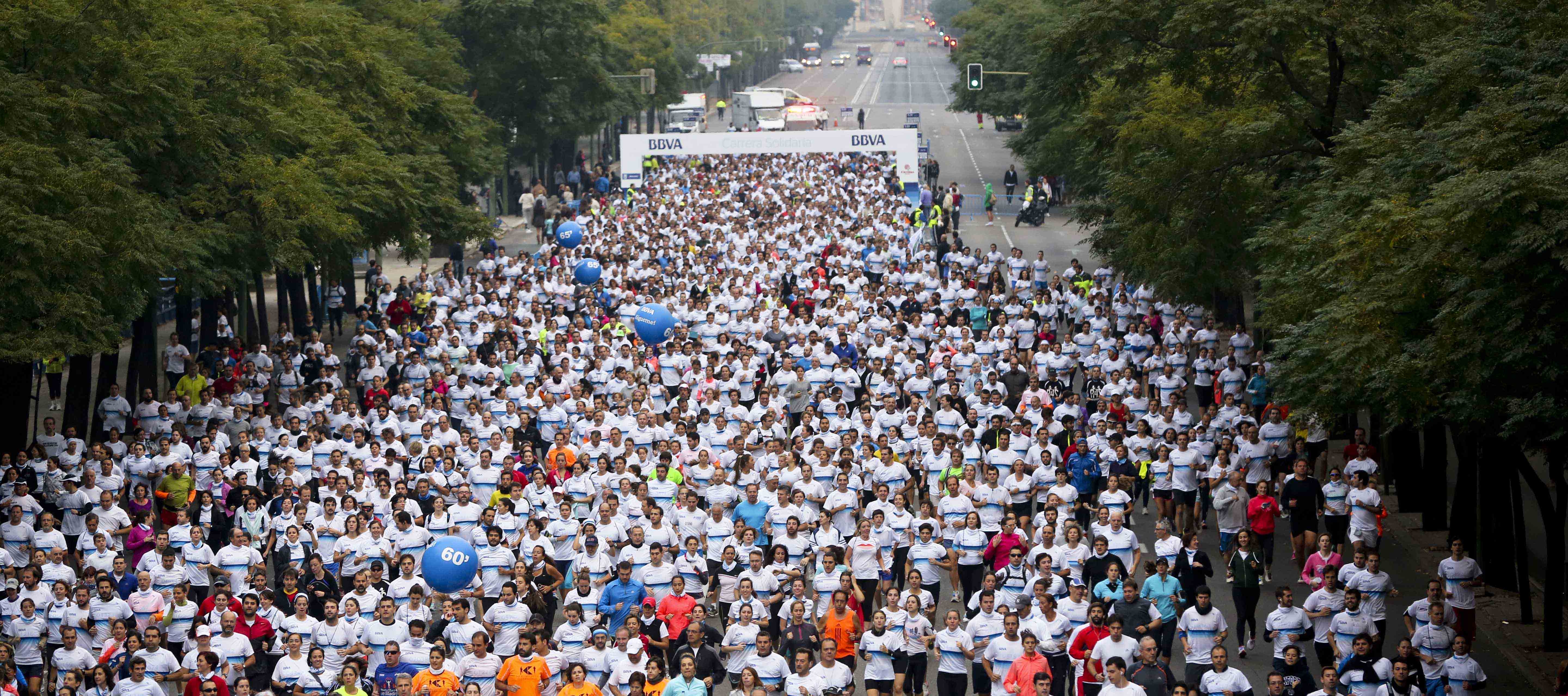 El próximo 29 de noviembre tendrá lugar la IX Carrera Solidaria de Cáritas Madrid bajo el lema 'Corre y deja tu huella'