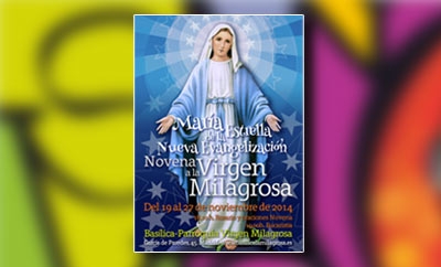 La Basílica de la Milagrosa celebra una Novena en honor a la Virgen