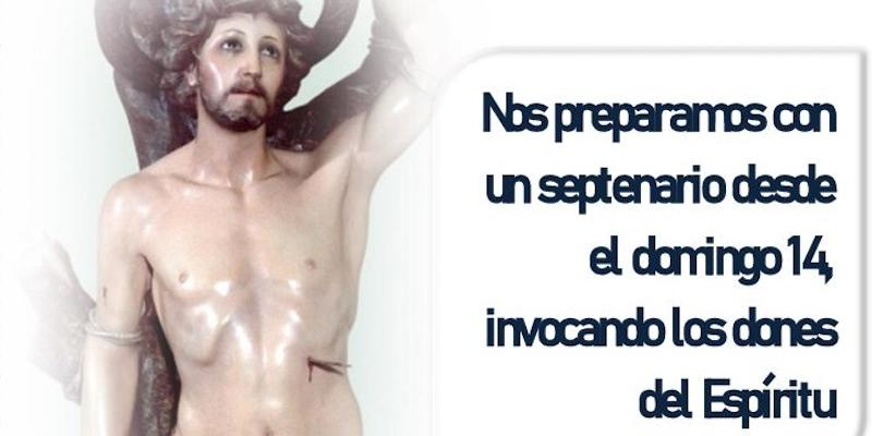 San Sebastián Mártir de Carabanchel invoca los dones del Espíritu Santo en el septenario en honor al santo