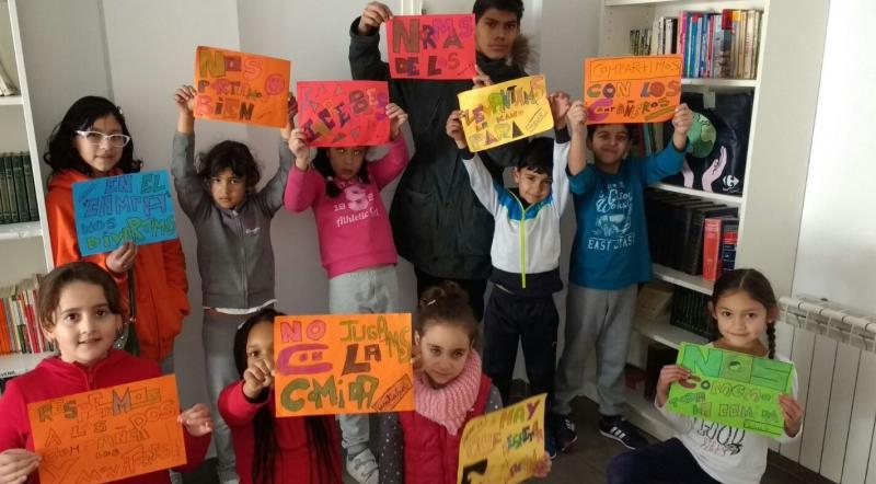 Más de 480 niños participan en las colonias urbanas de Navidad de Cáritas Madrid