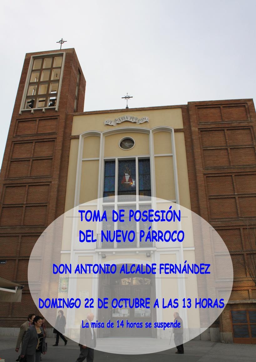 El vicario episcopal de la II presenta al párroco de Nuestra Señora de Covadonga