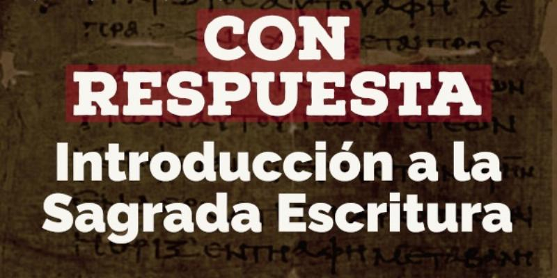 Sonia Ortega dirige en San Benito Menni de Carabanchel un curso de introducción a la Sagrada Escritura