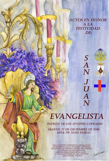 Los jóvenes de 'los Gitanos' también celebran a san Juan Evangelista