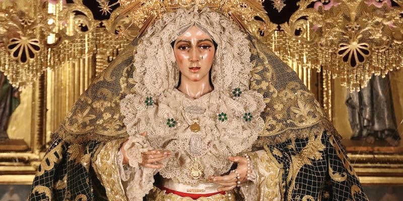 La colegiata se prepara con un triduo para la fiesta de Nuestra Señora de la Esperanza
