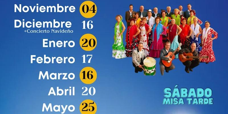 Santas Perpetua y Felicidad presenta el primer sábado de noviembre una Misa cantada por el coro rociero