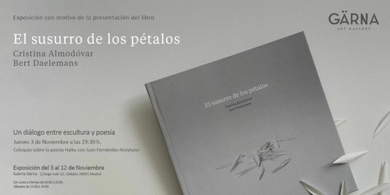 Cristina Almodóvar y Bert Daelemans presentan 'El susurro de los pétalos'