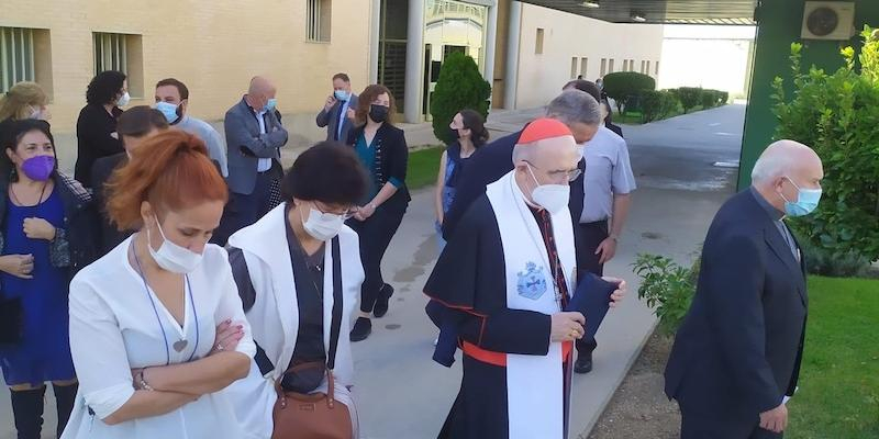 El cardenal Osoro se acerca a la cárcel de Soto del Real para celebrar la Navidad con los internos