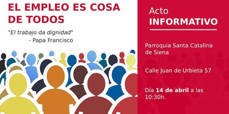 Las Cáritas de las vicarías I y III presentan la campaña 'El empleo es cosa de todos'