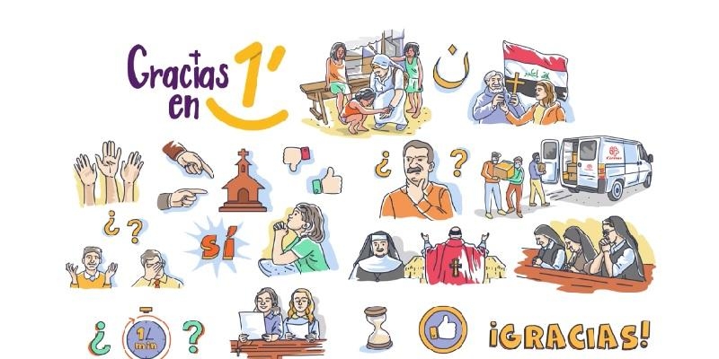 Nace 'Gracias en 1 minuto': una iniciativa de la ACdP para dar las gracias a la Iglesia