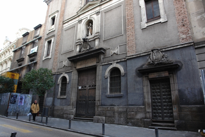 Bendición de mascotas en la iglesia de san Antón