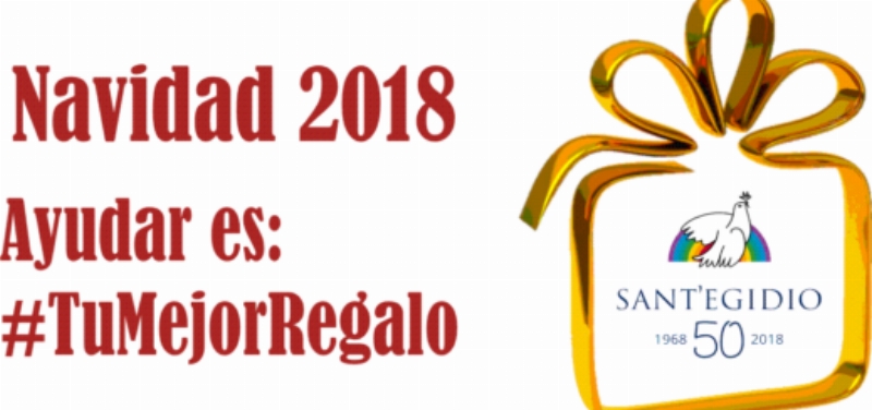 La Comunidad de Sant’Egidio celebra su comida de Navidad con el lema Ayudar es #TuMejorRegalo