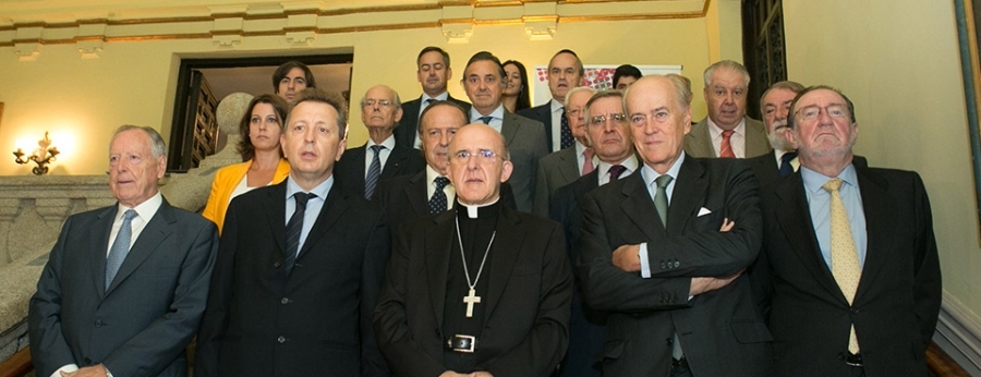 El cardenal Osoro se reúne con el patronato de la Fundación Madrid Vivo