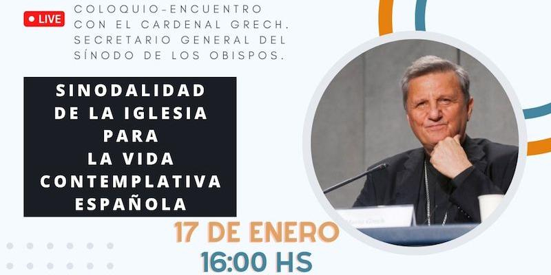 El cardenal Grech habla de la sinodalidad de la Iglesia en un coloquio virtual con la vida contemplativa española