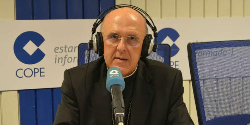 Cardenal Osoro en 'Herrera en Cope': «El Papa está mostrando la ternura y el corazón de Dios»