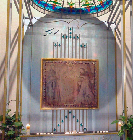 La basílica Hispanoamericana celebra el 2º aniversario de la entronización de la patrona de Colombia