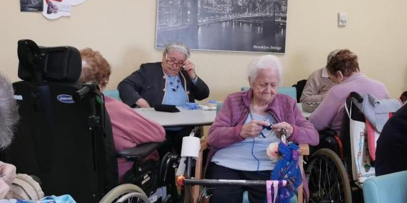 Anastasio, Nativitat, Rosaura viven en la residencia “Fundación Santa Lucía” de Cáritas Madrid: «Ser como nuestros mayores es aprender a envejecer con dignidad y juventud»