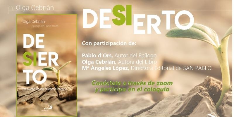 San Pablo presenta este martes 'on line' el nuevo libro de Olga Cebrián