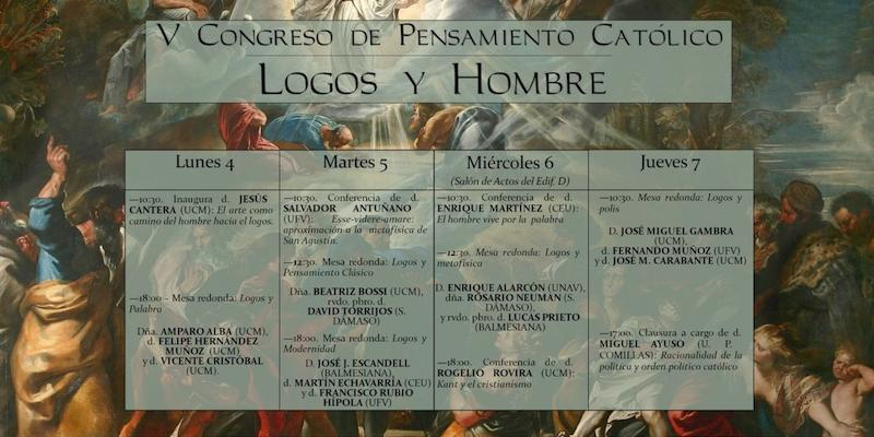 La Facultad de Filosofía de la Complutense acoge el V Congreso de Pensamiento Católico 'Logos y Hombre'