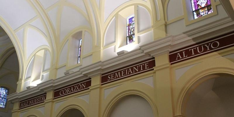 Sagrado Corazón de Jesús honra a la Virgen del Pilar en el marco de una fiesta de la Hispanidad