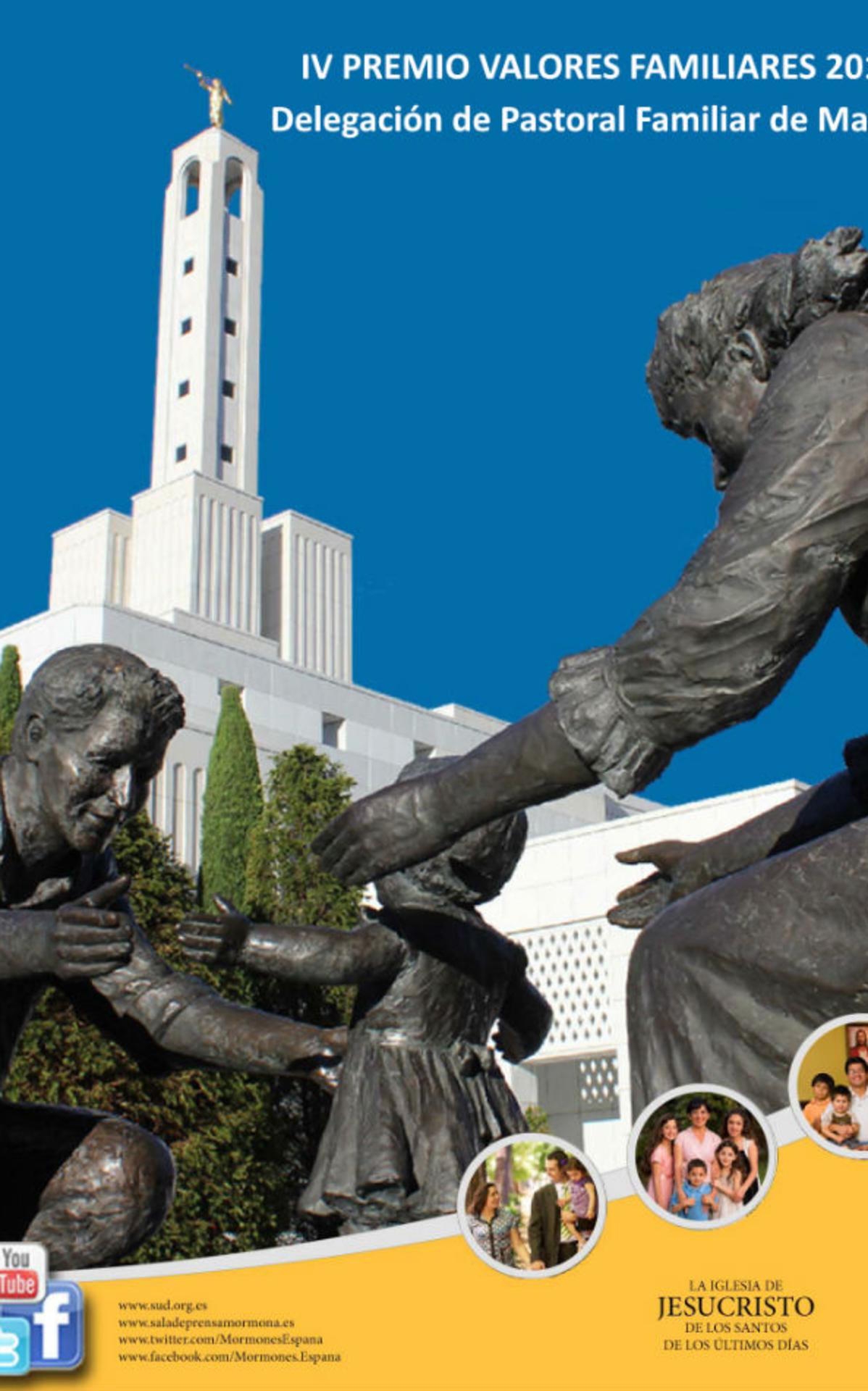 La Delegación de Pastoral Familiar recibe el premio Valores Familiares otorgado por los mormones