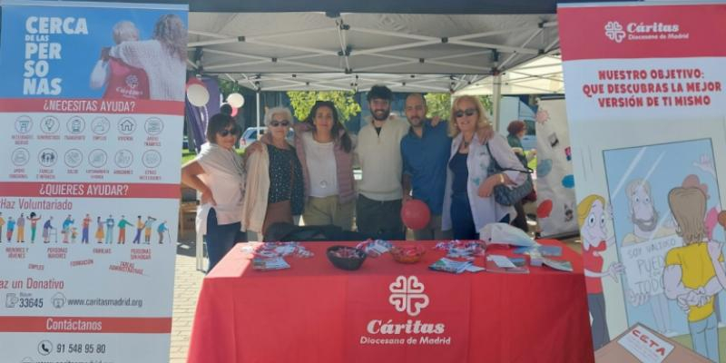Cáritas Madrid organiza actividades de sensibilización para dar a conocer la labor que hacen en favor de las familias vulnerables