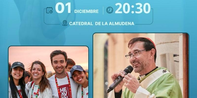 El cardenal José Cobo inaugura en diciembre 'Velad y orad', los encuentros con jóvenes en la catedral