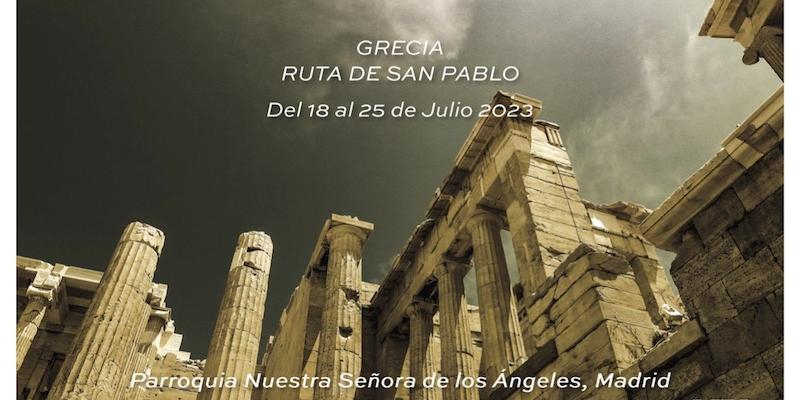 Nuestra Señora de los Ángeles realiza en julio una peregrinación a Grecia por la ruta de san Pablo