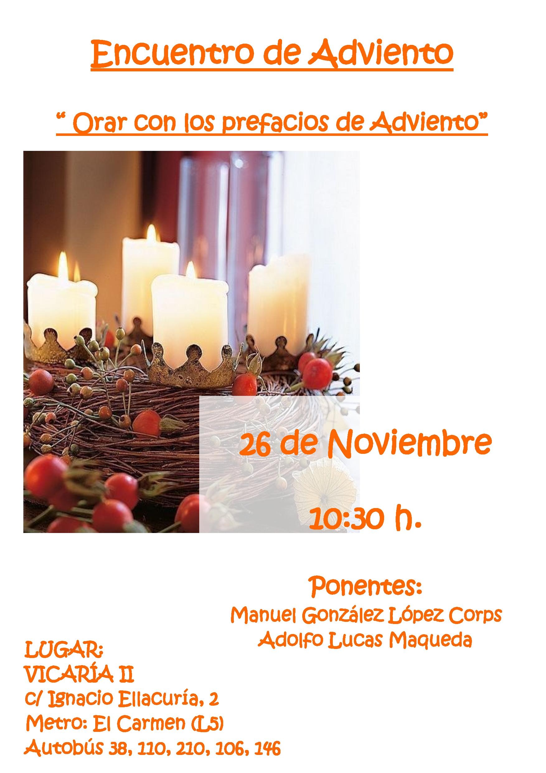 Encuentro de Adviento en la Vicaría II