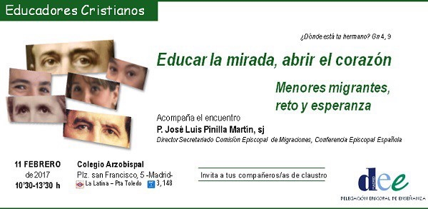 La Delegación Episcopal de Enseñanza organiza un encuentro de educadores cristianos